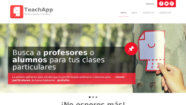 Site teachapp.es